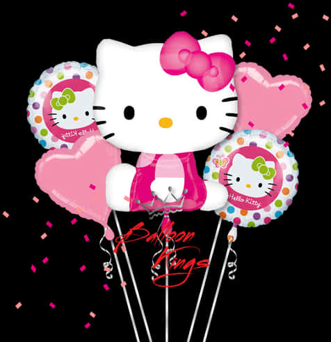 Hello Kitty Birthday Balloons