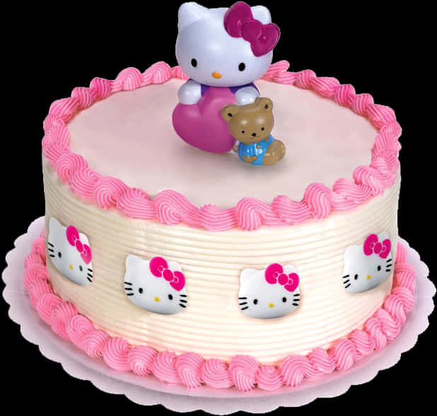 Hello Kitty Birthday Cake