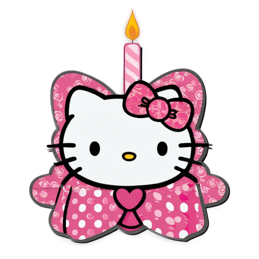 Hello Kitty Birthday Png Xxk58