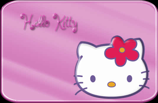 Hello Kitty Pink Background