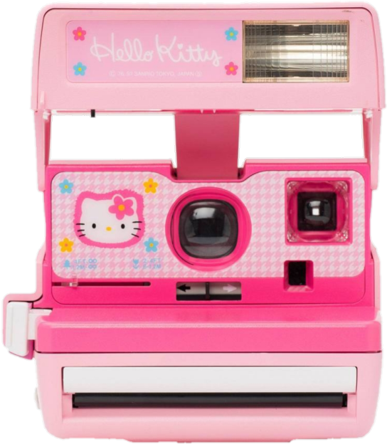 Hello Kitty Pink Polaroid Camera