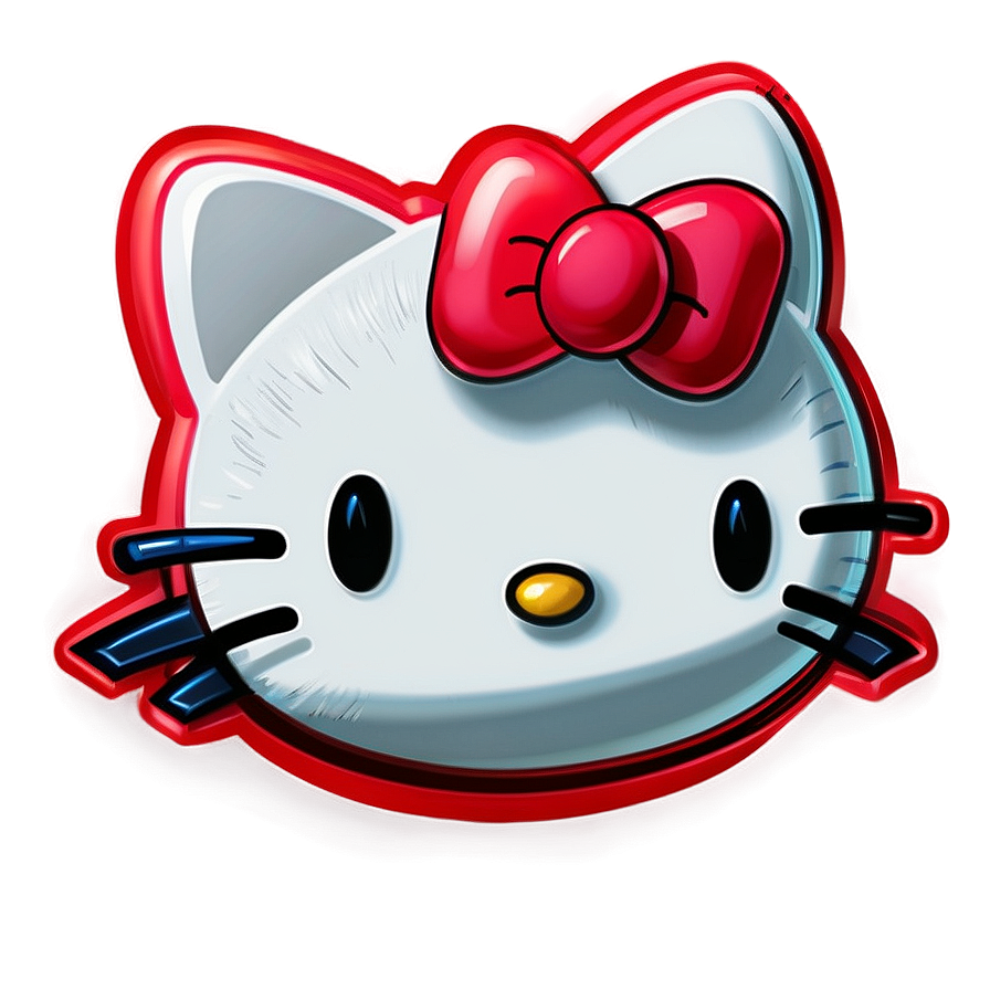 Hello Kitty Sticker Png Wya