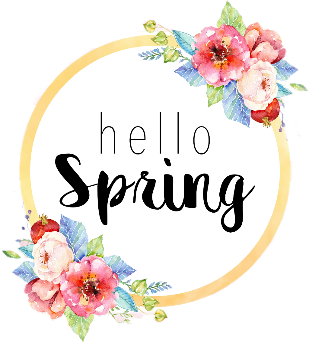 Hello Spring Floral Greeting