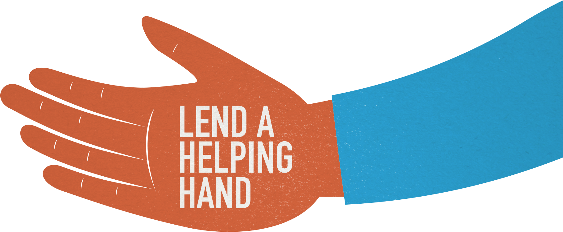 Helping Hand Illustration