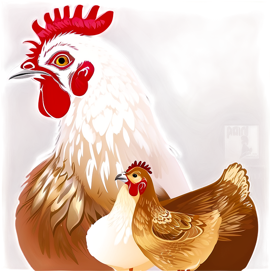 Hen Family Clipart Png Hyu45