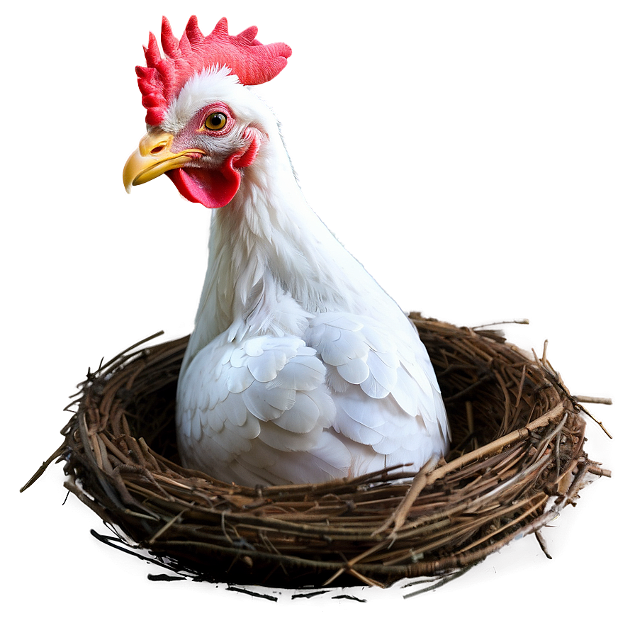 Hen In Nest Png 72