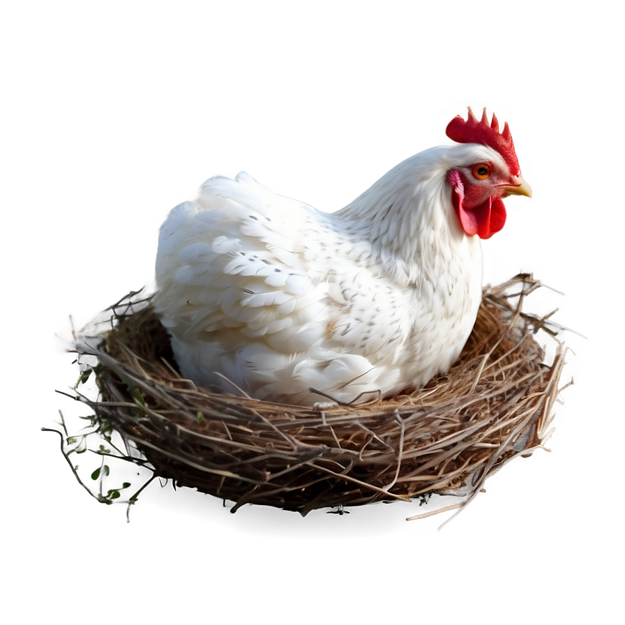 Hen In Nest Png Dqx