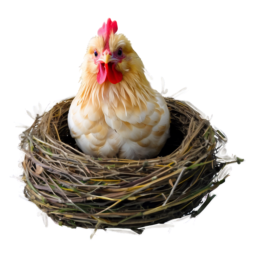 Hen In Nest Png Gdl36