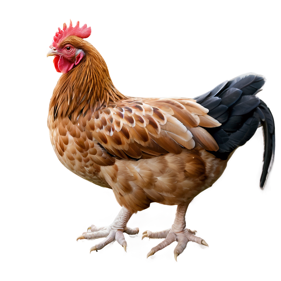 Hen Pecking Grain Png Byg