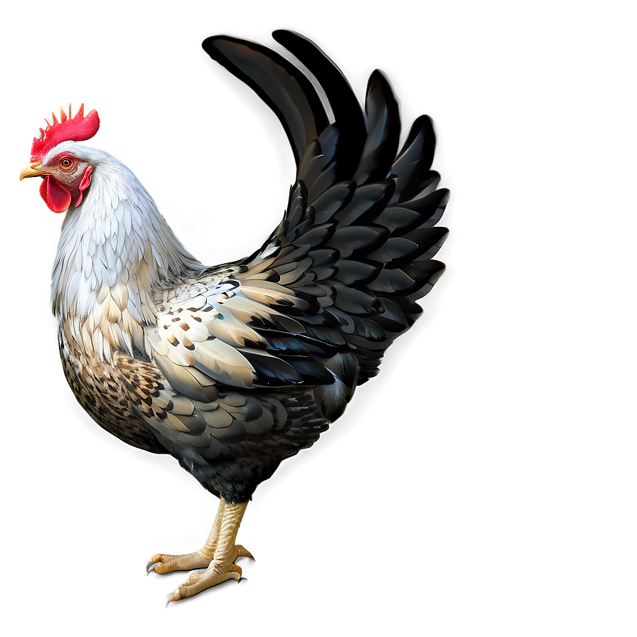 Hen Side View Png 06202024