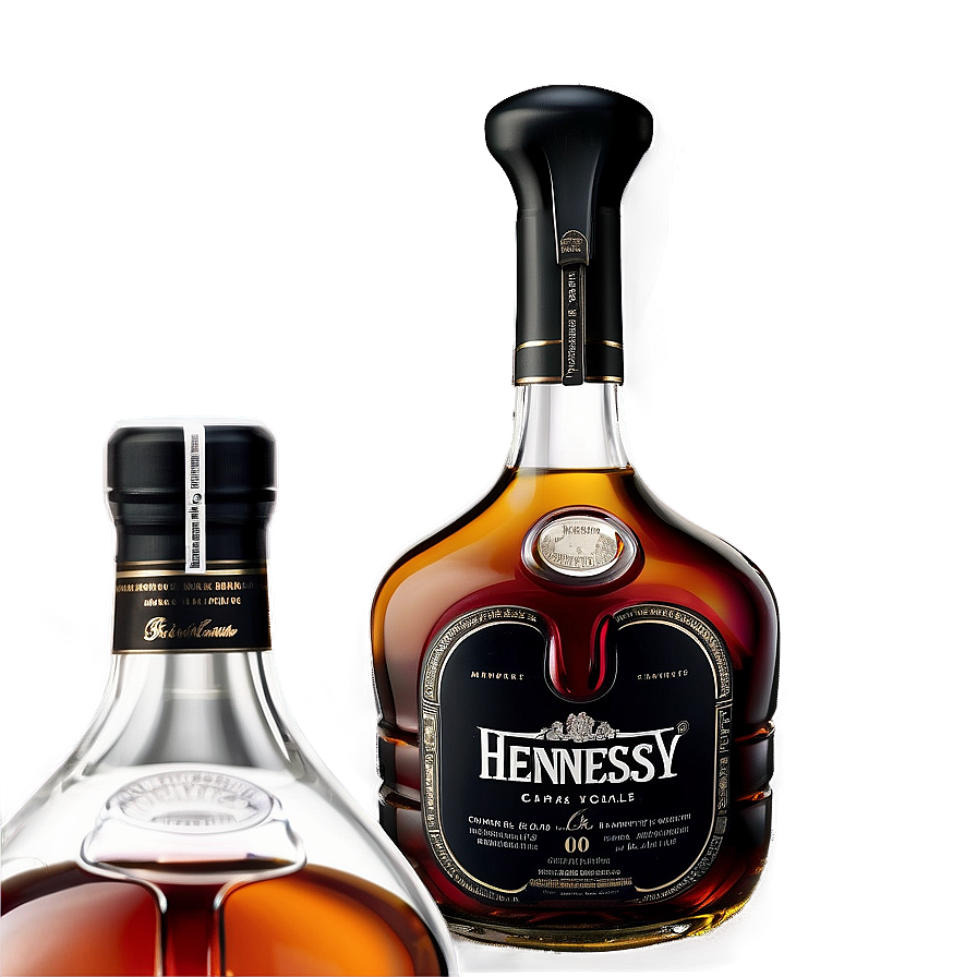 Hennessy Black Cognac Bottle Png 06122024