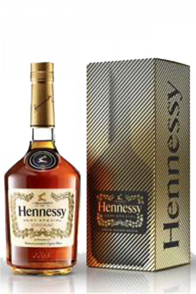 Hennessy Cognac Bottleand Box