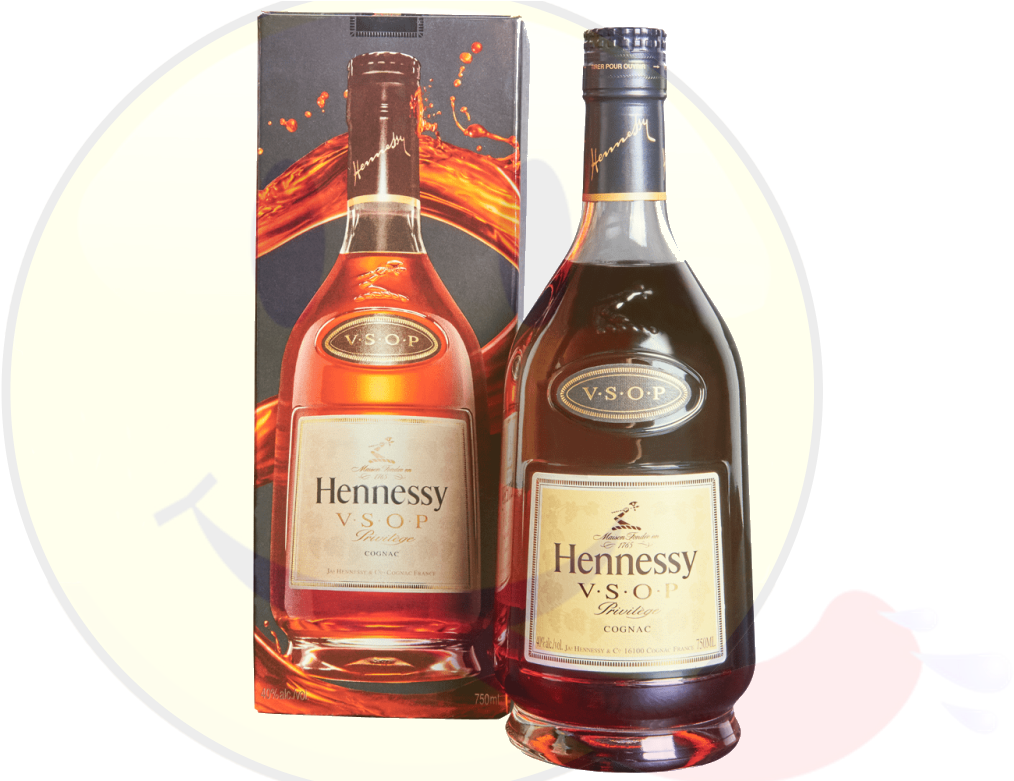 Hennessy V S O P Cognac Bottleand Box