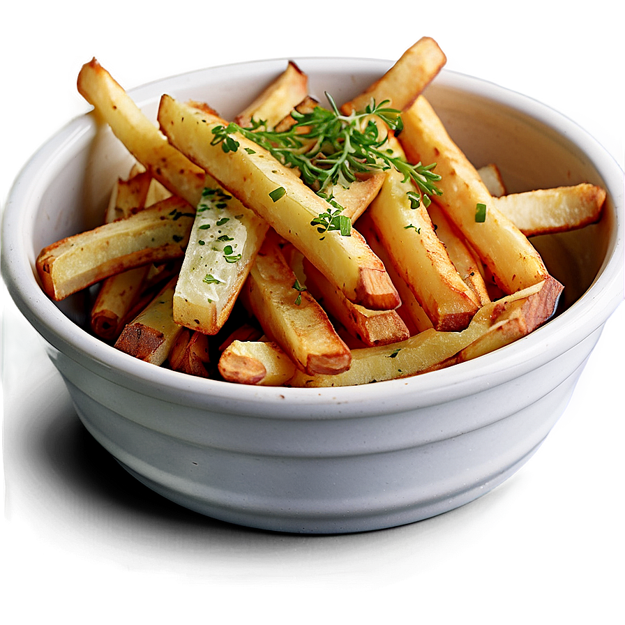 Herb-infused Fries Png 89