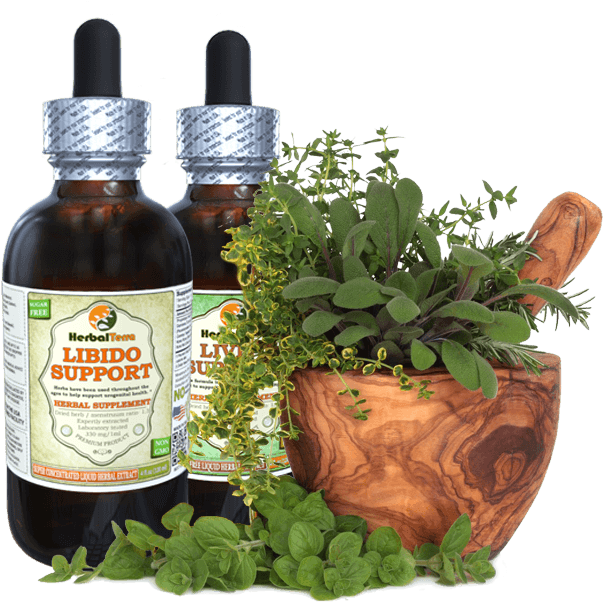 Herbal Libido Support Dropper Bottlesand Mortar Herbs