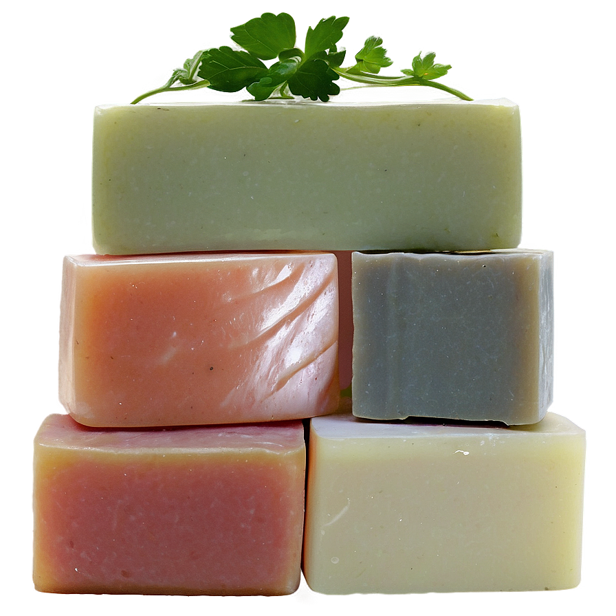 Herbal Soap Assortment Png Mlf83