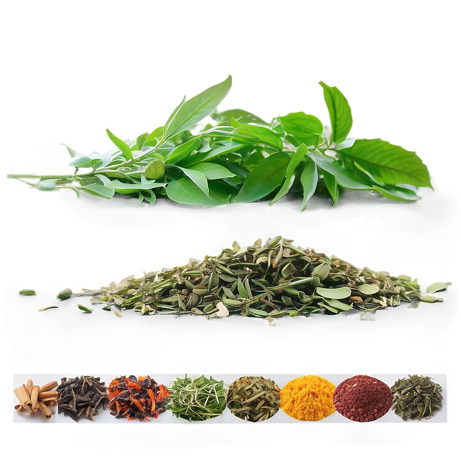 Herbal Tea Ingredients Png Oyh