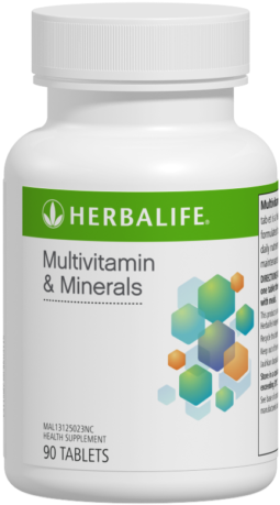 Herbalife Multivitamin Minerals Supplement Bottle