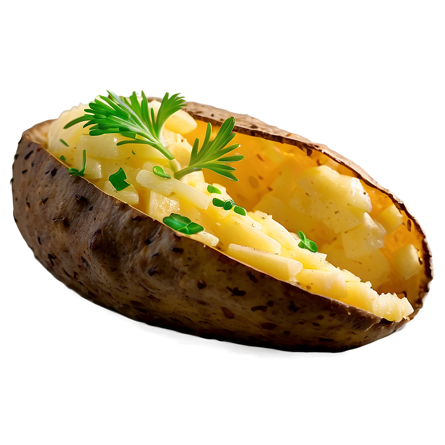 Herbed Baked Potato Png 65