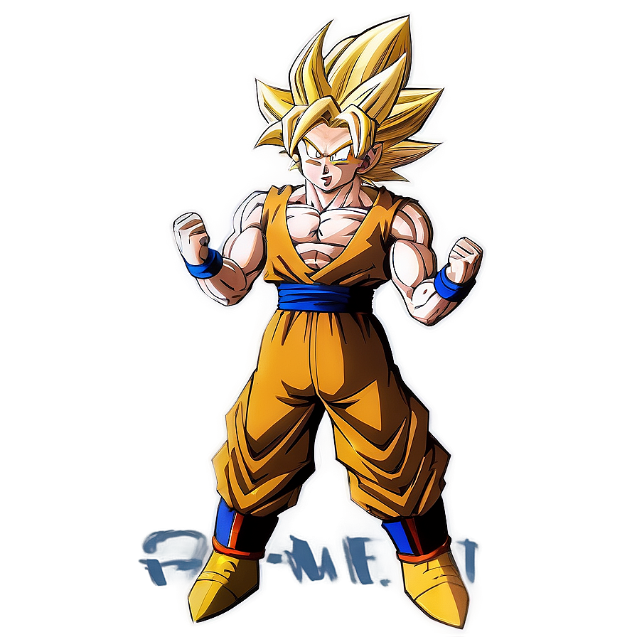 Heroic Goku Ssj3 Pose Png Jhp