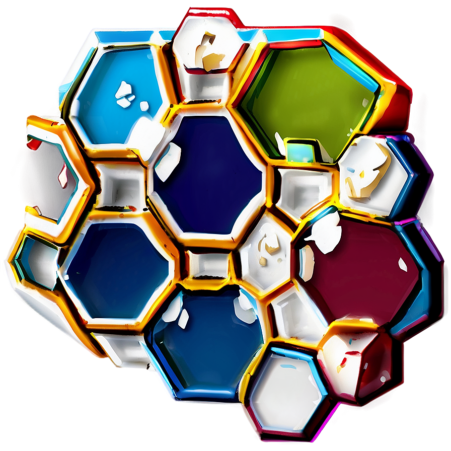 Hexagon Honeycomb Pattern Png 06262024