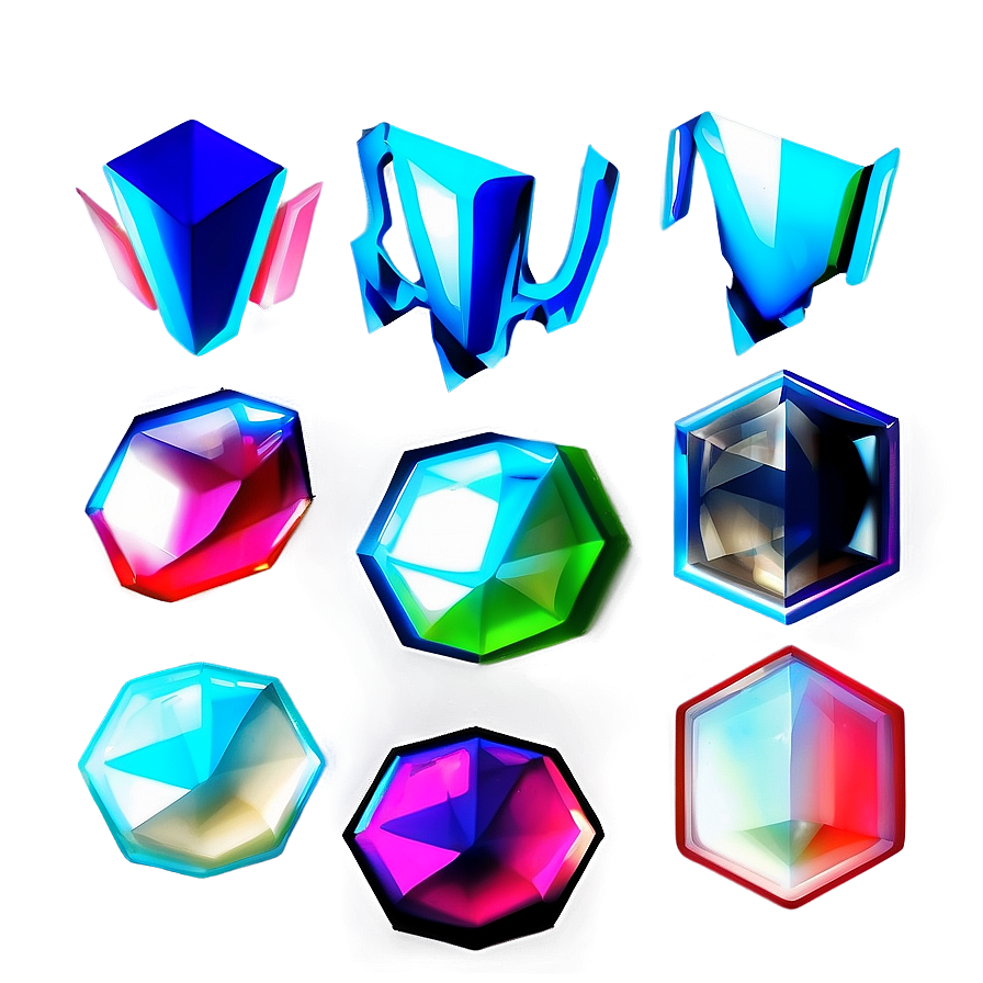 Hexagon Shapes Png Swo