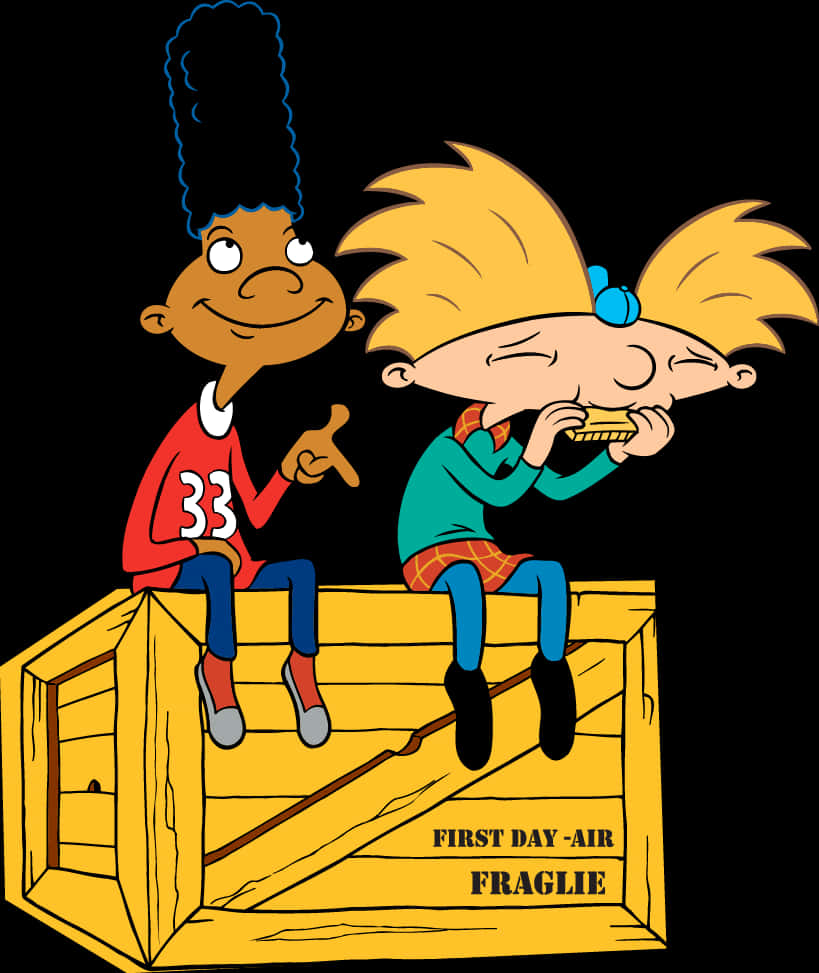 Hey Arnold Characters Geraldand Arnold