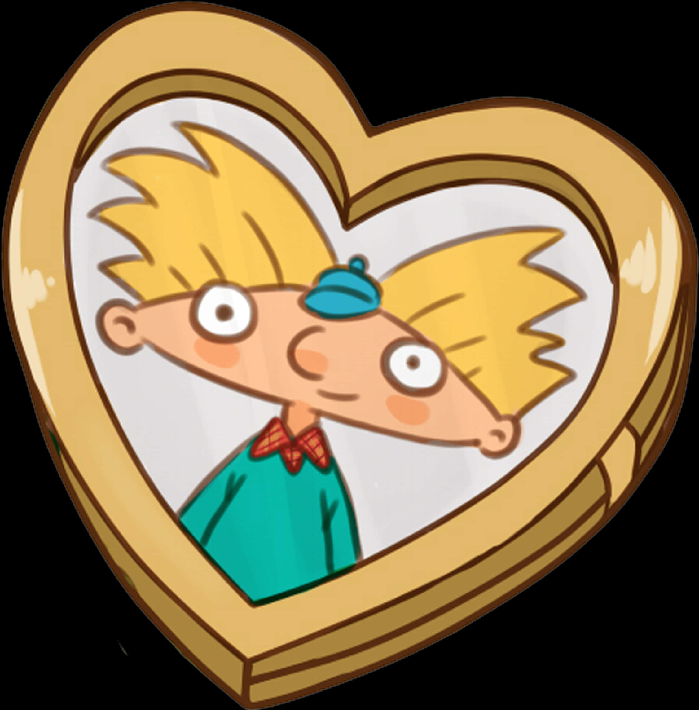 Hey Arnold Heart Frame