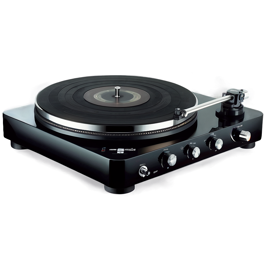 Hi-fi Stereo Turntable Png 06202024