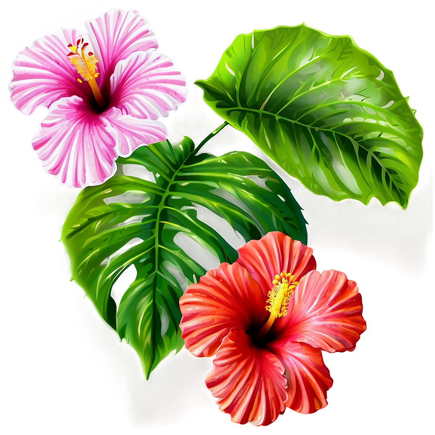 Hibiscus Background Png Trc