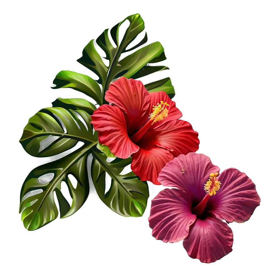 Hibiscus Decor Png Mrp24