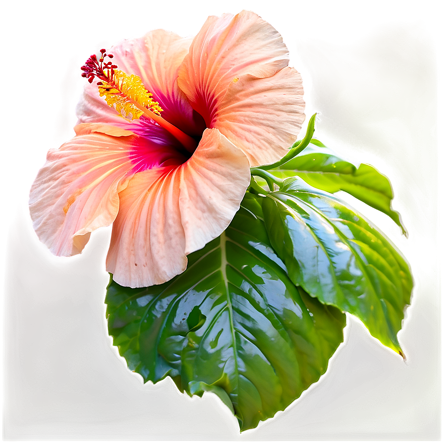 Hibiscus Sunset Glow Png 05232024