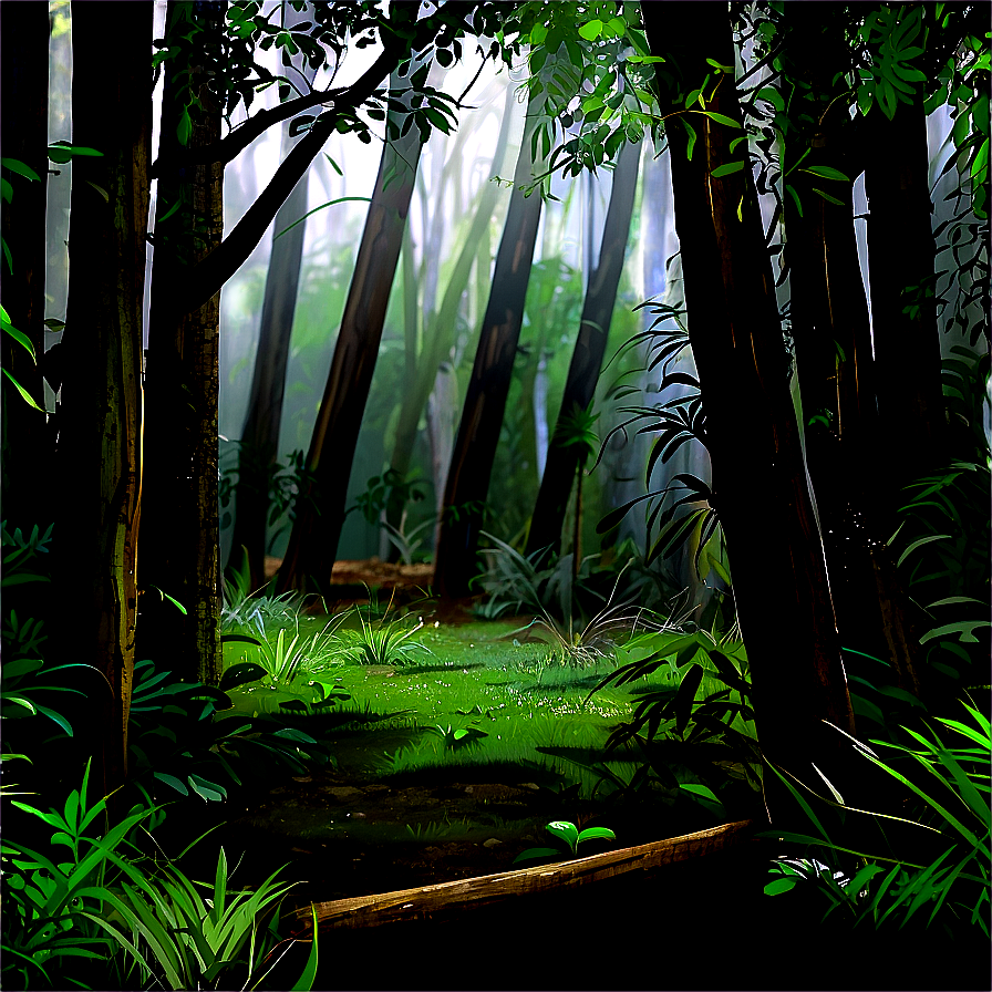 Hidden Woods Clearing Png 67