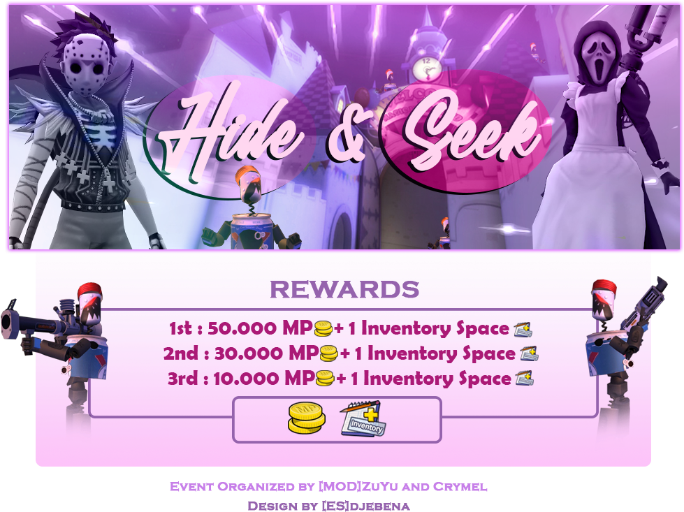 Hideand Seek Game Event Poster