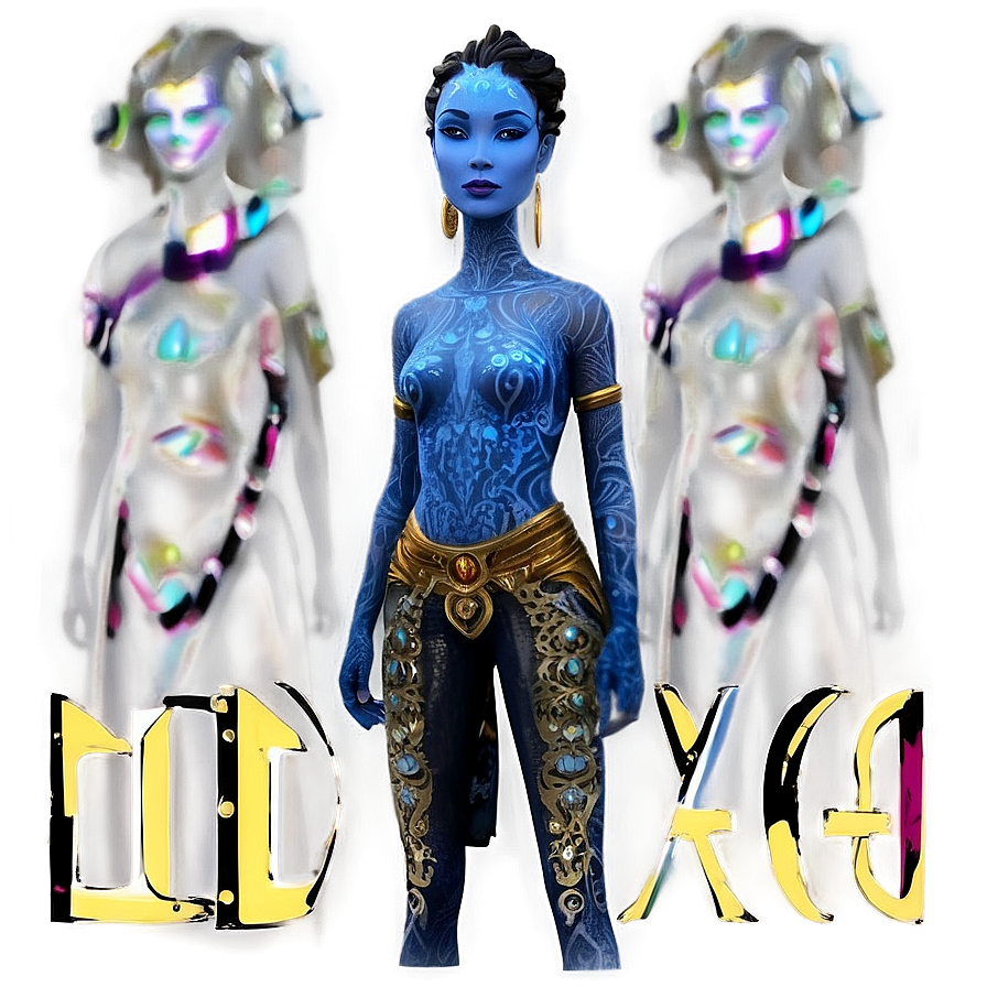 High Fashion Avatar Png 05212024