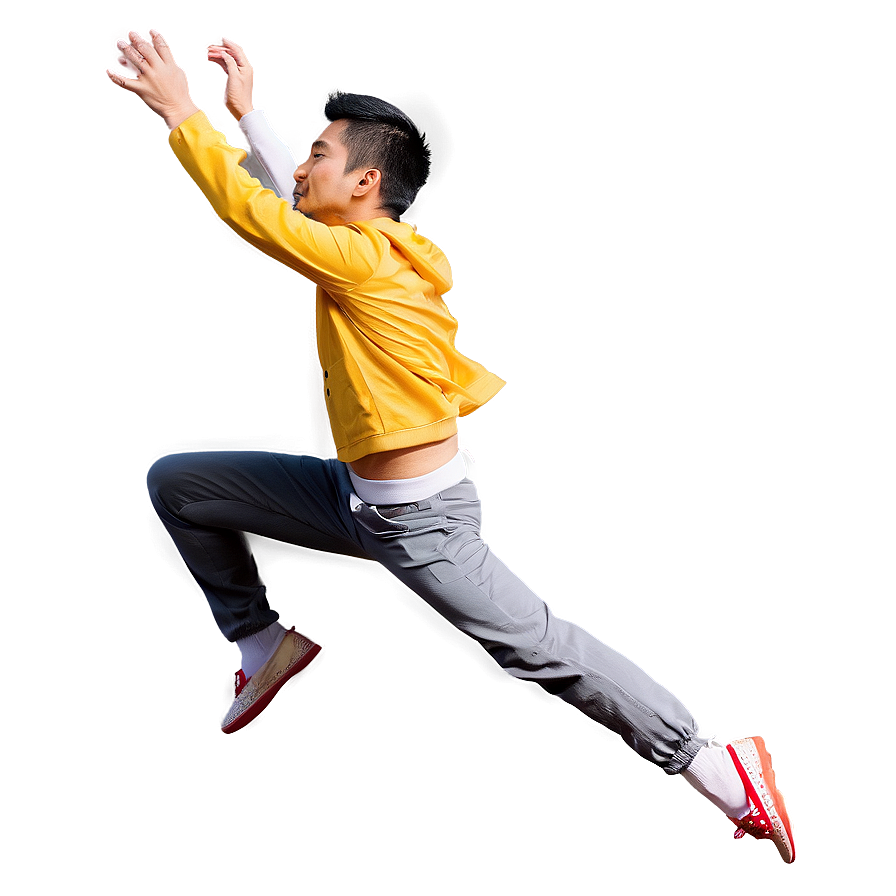 High Jump Pose Png 81