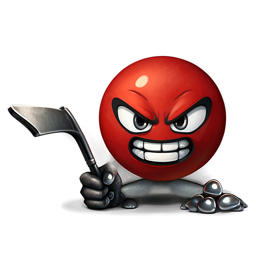 High-quality Angry Emoji Png 05252024