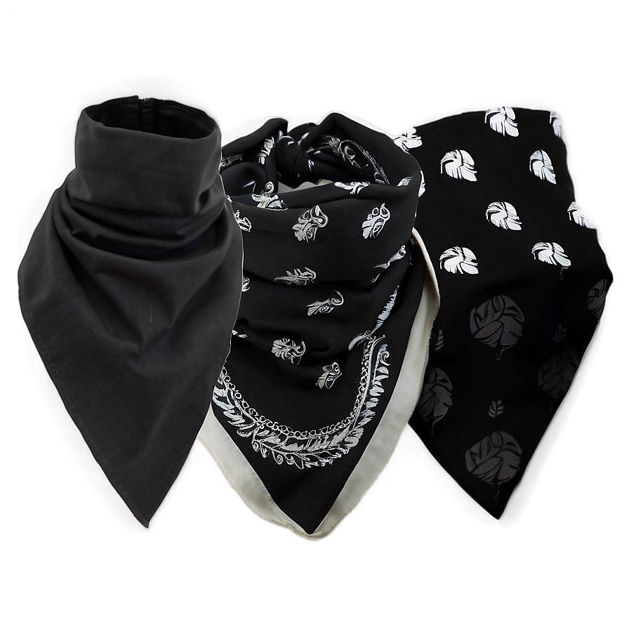 High Quality Black Bandana Png Kcd