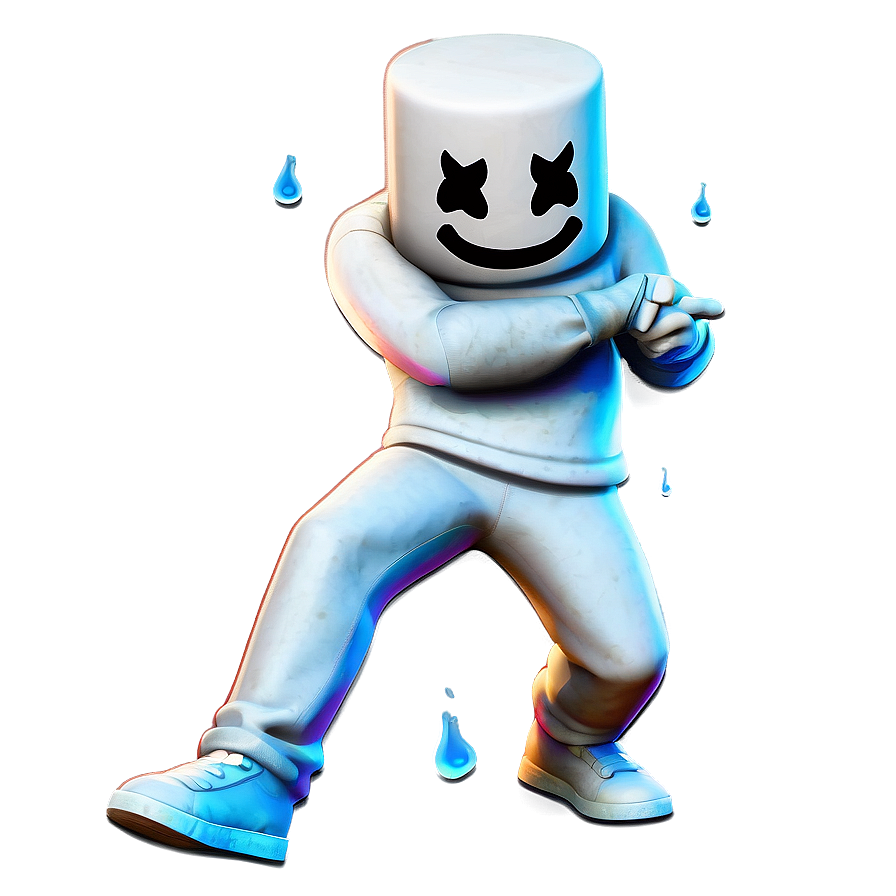 High-quality Fortnite Marshmello Png 25