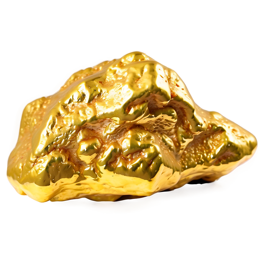 High-quality Gold Nugget Png 06132024