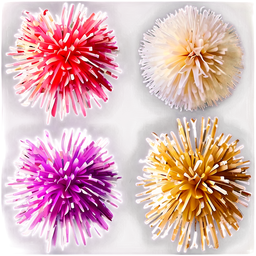 High Quality Pom Poms Png 4