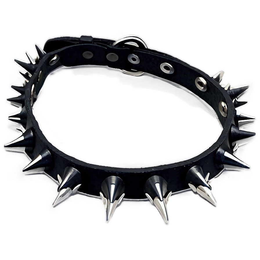 High-quality Spiked Choker Png Rpe