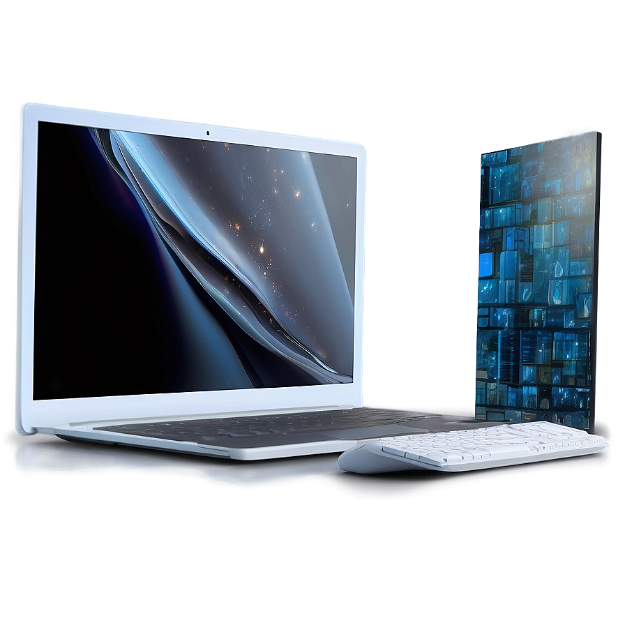 High Resolution Computer Mockup Png 06282024