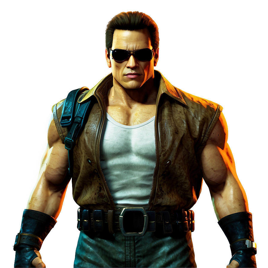 High-resolution Johnny Cage Png 06292024