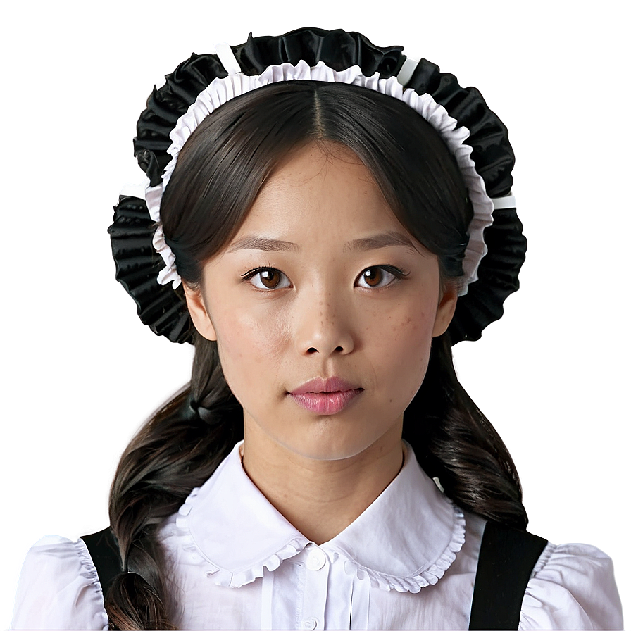 High Resolution Maid Hat Png 06292024