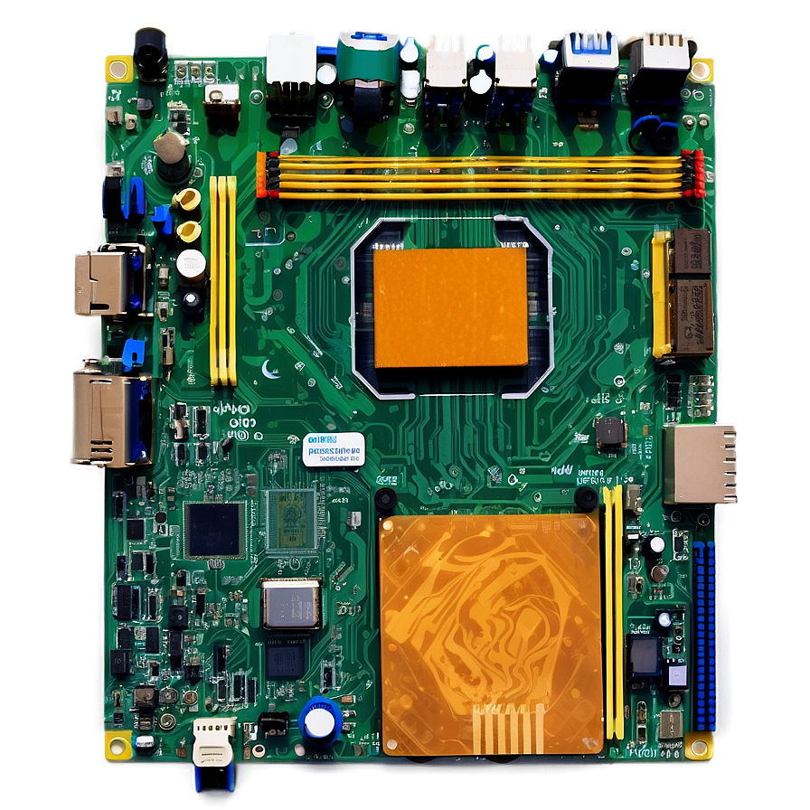 High-resolution Motherboard Image Png Xgj