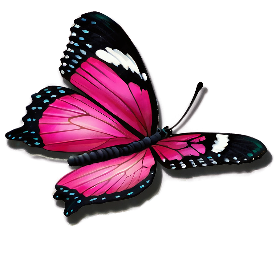 High-resolution Pink Butterfly Png 06212024