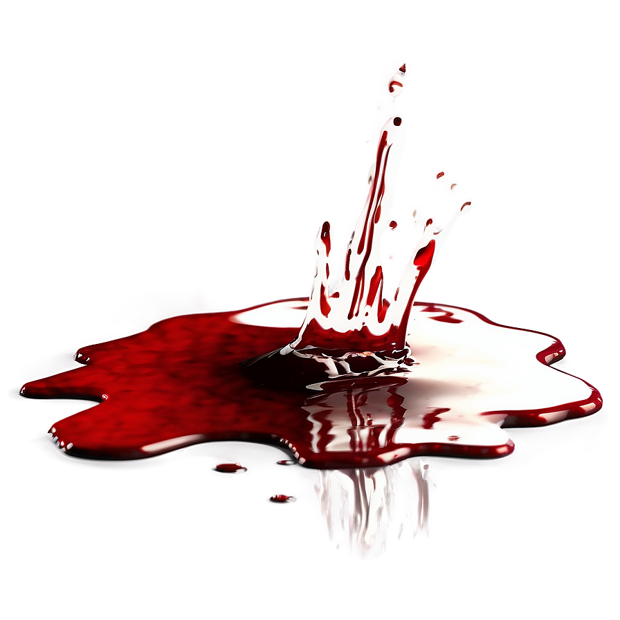 High-resolution Red Blood Splatter Png Tvt