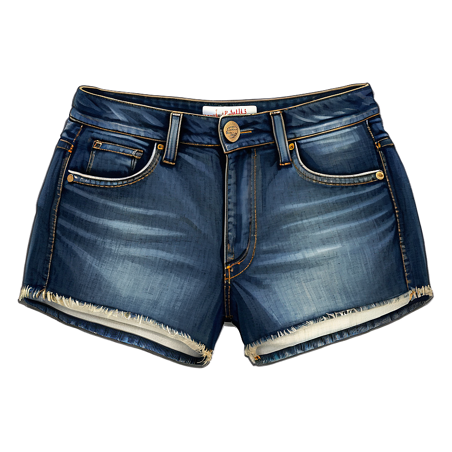 High-rise Denim Jorts Png 06132024