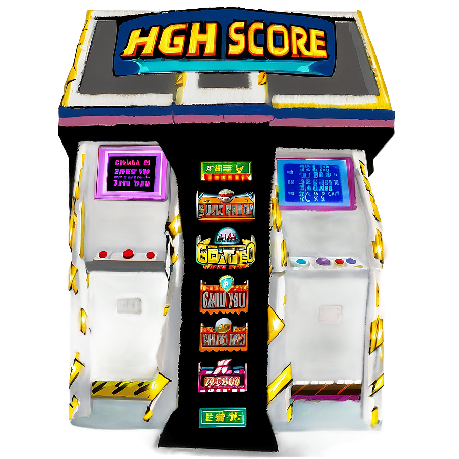 High Score Arcade Challenge Png Mco62